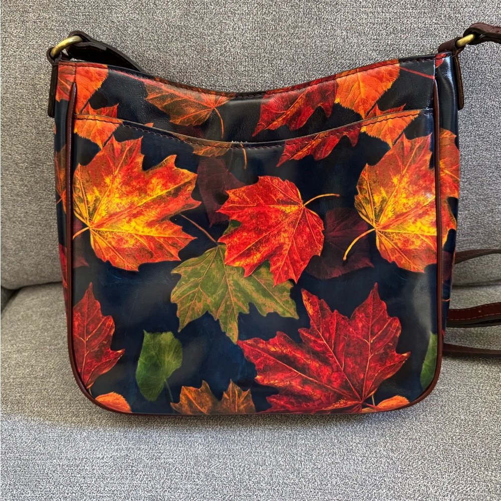 Patricia Nash Emmaline Crossbody in Maple Leaves